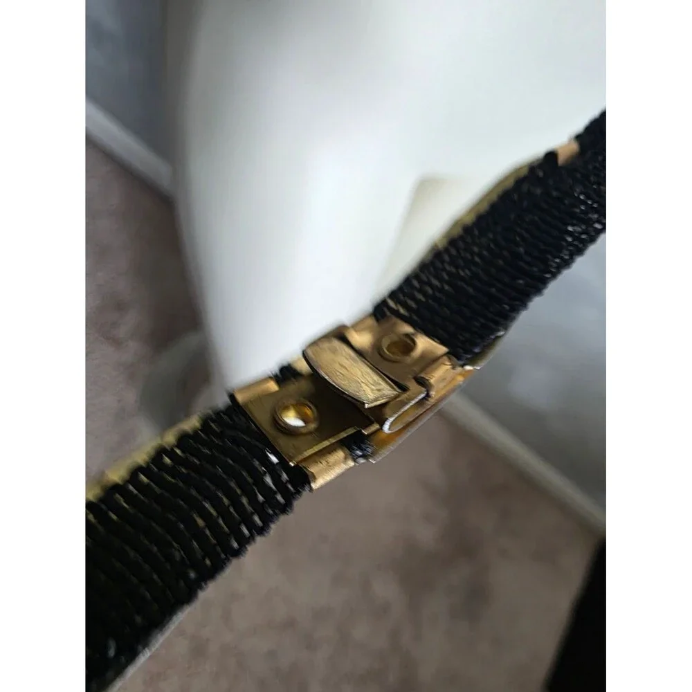 Vintage Belt Gold Feather Scales Elastic 34'-52'